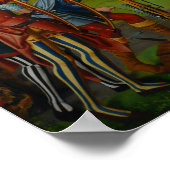 Eerste martelaarschap van St. Sebastian (M 013) Poster (Hoek)