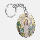 Eerste martelaarschap van St. Sebastian (M 013) Sleutelhanger (Voorkant Links)