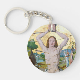 Eerste martelaarschap van St. Sebastian (M 013) Sleutelhanger