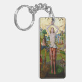Eerste martelaarschap van St. Sebastian (M 013) Sleutelhanger (Voorkant Links)