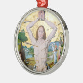 Eerste Martyrdom St. Sebastian (M 013) Ceramic Orn Metalen Ornament (Links)