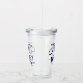 Eerste Mate Maid of Honor Coastal Acryl Drinkbeker (Rechts)