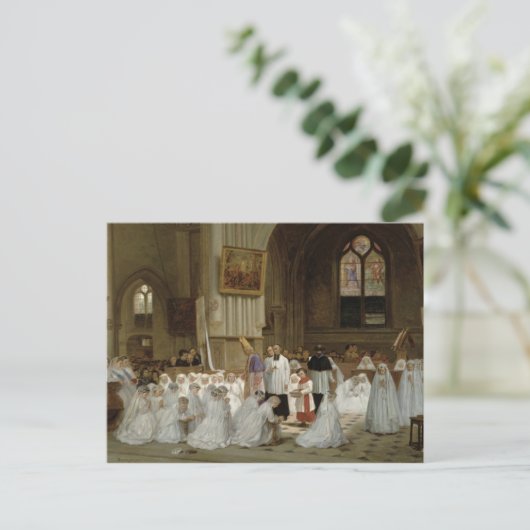 Eerste mededeling, 1867 briefkaart (Staand voorkant)