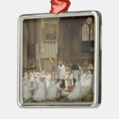 Eerste mededeling, 1867 metalen ornament (Links)