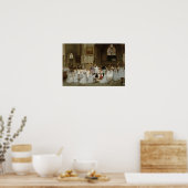 Eerste mededeling, 1867 poster (Keuken)