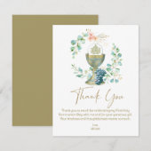 Eerste mededeling Dank je Eucalyptus (Voorkant / Achterkant)