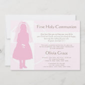 Eerste mededeling - Girl Kaart (Voorkant)