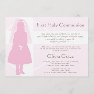 Eerste mededeling - Girl Kaart