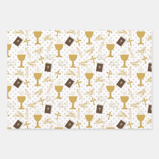 Eerste mededeling inpakpapier vel (Voorkant 3)