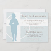 Eerste mededeling - Jongen Kaart (Voorkant)