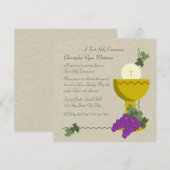 Eerste mededeling kaart (Voorkant / Achterkant)