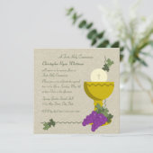 Eerste mededeling kaart (Staand voorkant)