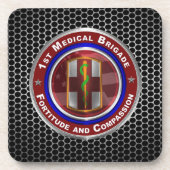 Eerste medisch brigade bier onderzetter (Voorkant)