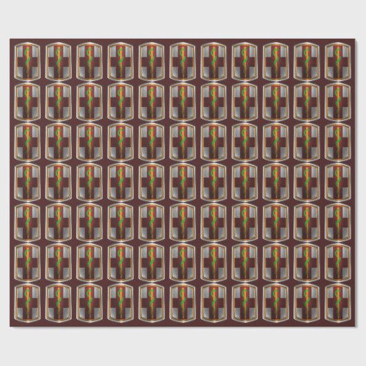 Eerste medisch brigade   cadeaupapier (Vlak)