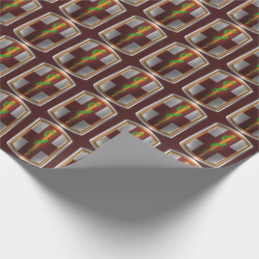 Eerste medisch brigade   cadeaupapier (Hoek)