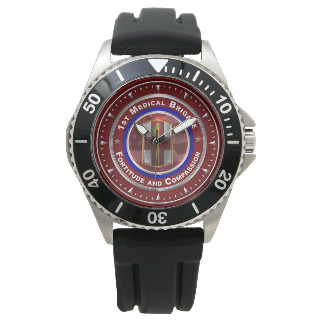 Eerste medisch brigade horloge (Voorkant)