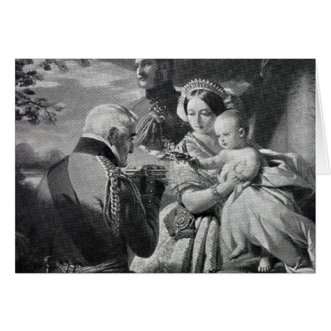 Eerste mei 1851, gegraveerd door Werner (Voorkant Horizontaal)