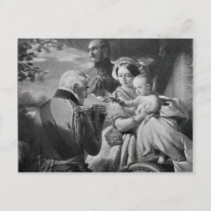 Eerste mei 1851, gegraveerd door Werner Briefkaart
