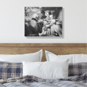 Eerste mei 1851, gegraveerd door Werner Canvas Afdruk (Insitu (Slaapkamer))