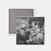 Eerste mei 1851, gegraveerd door Werner Magneet (Voorkant / Achterkant)