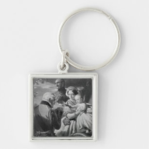 Eerste mei 1851, gegraveerd door Werner Sleutelhanger