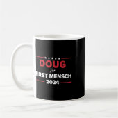 Eerste Mensch Kamala Doug 2024 Koffiemok (Links)