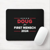 Eerste Mensch Kamala Doug 2024 Muismat (Met muis)