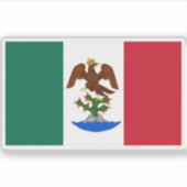 Eerste Mexicaanse Rijk Sticker (Voorkant)