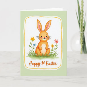 Eerste mijlpaal Bunny-kaart Kaart
