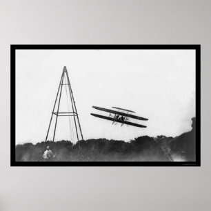Eerste militaire vliegtuigvlucht, Orville Wright 1 Poster