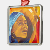 Eerste moeder 2006 metalen ornament (Links)