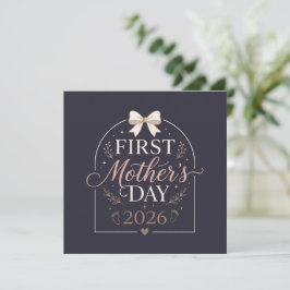 Eerste Moederdag 2026 , Nieuwe Moeder Kaart