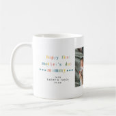 Eerste Moederdag | 3 Fotocollage Koffiemok (Links)