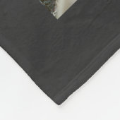 eerste moederdag 4foto collage Fleece Deken (Hoek)