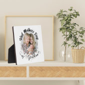 Eerste Moederdag als oma Foto Fotoplaat