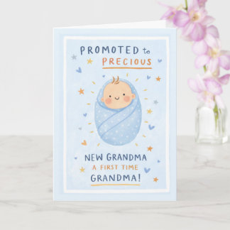 Eerste Moederdag als oma, nieuwe oma schattig Kaart