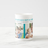 Eerste Moederdag Beste oma op de Wereld Foto Porselein Kop (Voorkant)