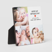 Eerste Moederdag Cadeau | Mooie Fotocollage  Fotoplaat (Voorkant)