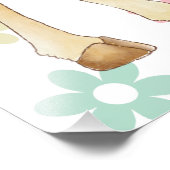 Eerste Moederdag Cadeau van Baby Foto Afdruk (Hoek)