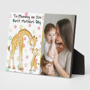 Eerste Moederdag Cadeau van Baby Fotoplaat