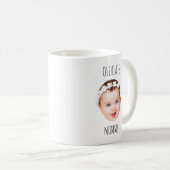 Eerste Moederdag Cadeau voor Nieuwe Moeder Mok Met (Voorkant rechts)