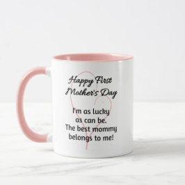 Eerste Moederdag Coffee Mok voor Baby Girl