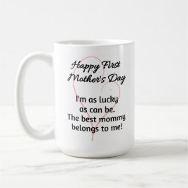 Eerste Moederdag Coffee Mok voor tweelingen