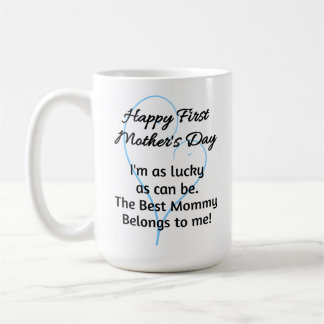 Eerste Moederdag Coffee Mok voor Twin Boys