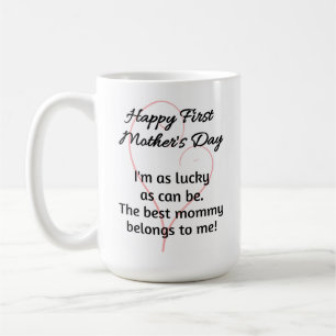 Eerste Moederdag Coffee Mok voor Twin Girls
