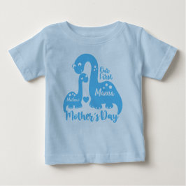 Eerste Moederdag, Cute Dinosaur Baby & Mama
