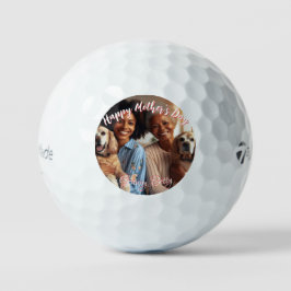 Eerste Moederdag Dog Granny | Aangepaste golfballe Golfballen