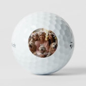 Eerste Moederdag Dog Granny | Aangepaste golfballe Golfballen (Voorkant)