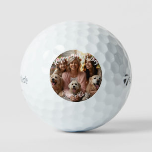 Eerste Moederdag Dog Granny   Aangepaste golfballe Golfballen
