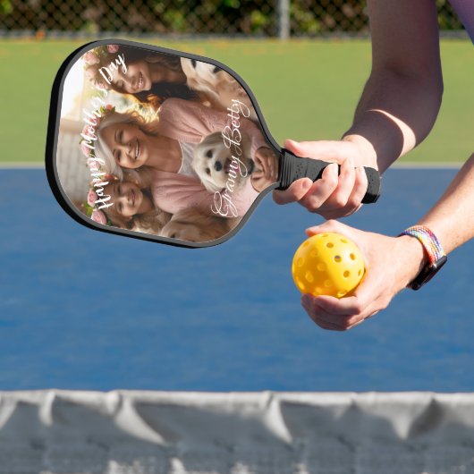 Eerste Moederdag Dog Granny | Aangepaste golfballe Pickleball Paddle (Insitu)